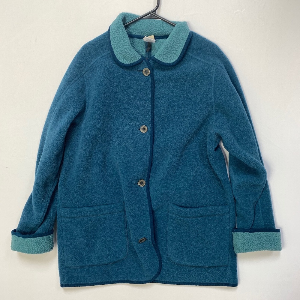 Vintage L.L. Bean Fleece Over Coat